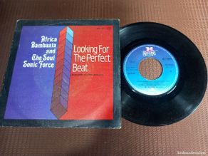 Discos de vinilo: Africa Bambaata And The Soul Sonic Force / Looking For The Perfect Beat / SINGLE 7”